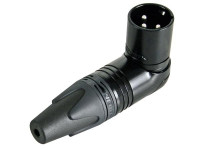 Neutrik NC3MRX-BAG Ficha XLR Macho Angulado Neutrik NC3MRX-BAG Ficha XLR Macho Angulado